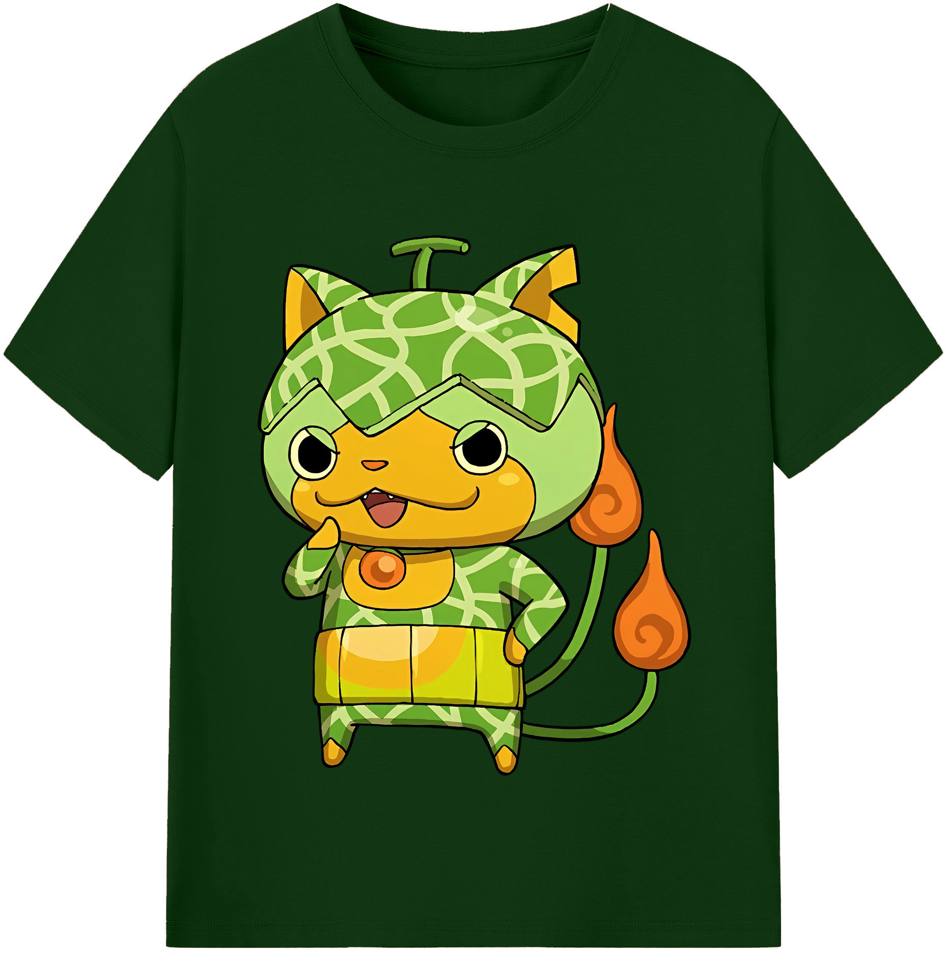 （画像用） 妖怪ウォッチ Yo-kai Watch 綿100％半袖Tシャツ（フロントプリント）